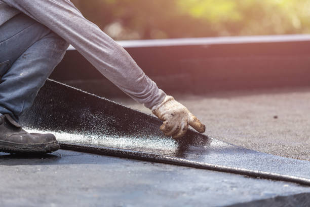 Professional Exterior Waterproofing technician working in Kaukauna, WI